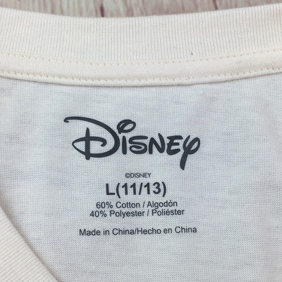 🐞Disney Long Sleeve Pullover Tee Size L (11/13) - Picture 6 of 9